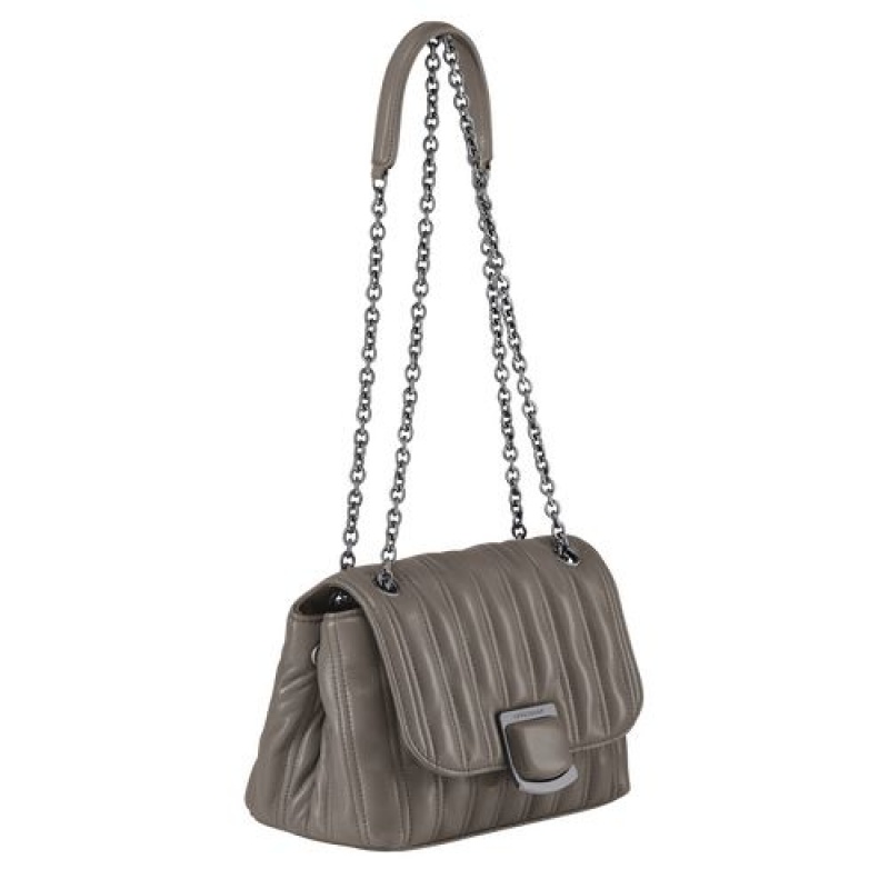 Longchamp Brioche Crossbody bag S Turtledove | MIW-401725