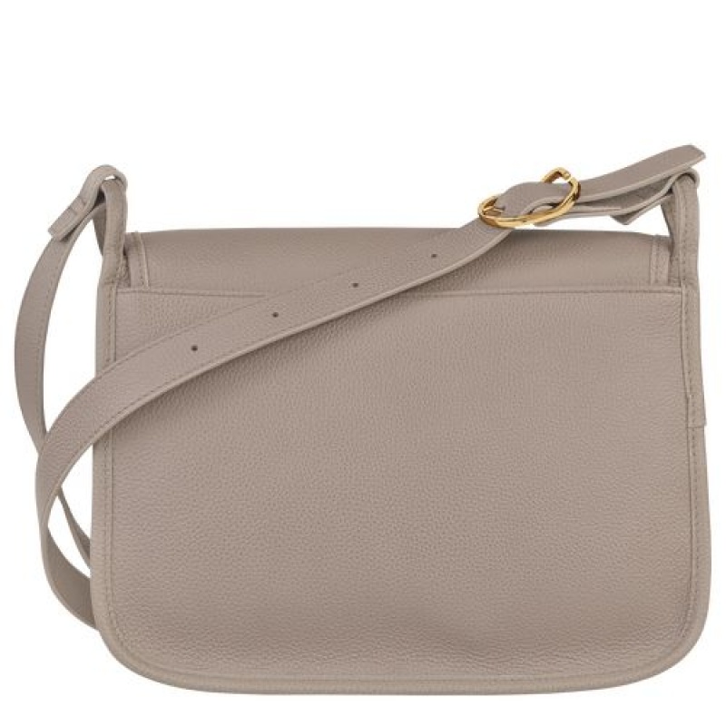 Longchamp Le Foulonne Crossbody bag L Turtledove | IAK-479281