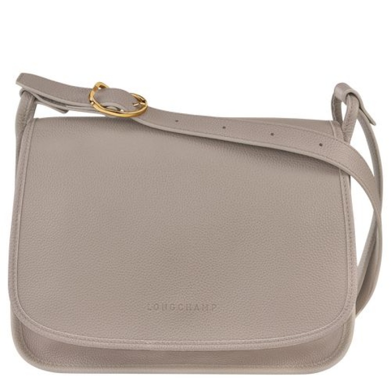 Longchamp Le Foulonne Crossbody bag L Turtledove | IAK-479281