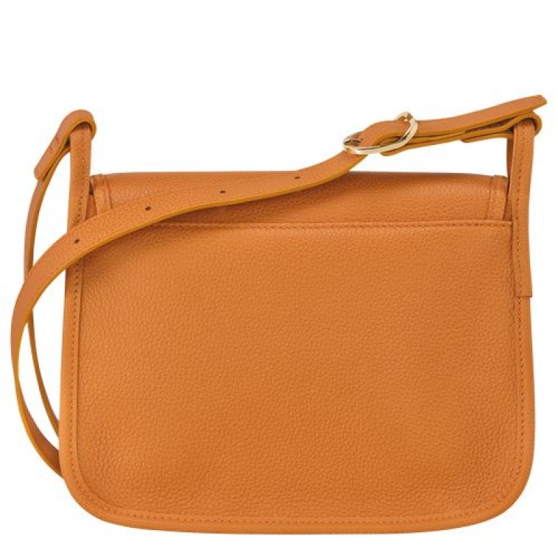 Longchamp Le Foulonne Crossbody bag M Saffron | IJX-847301