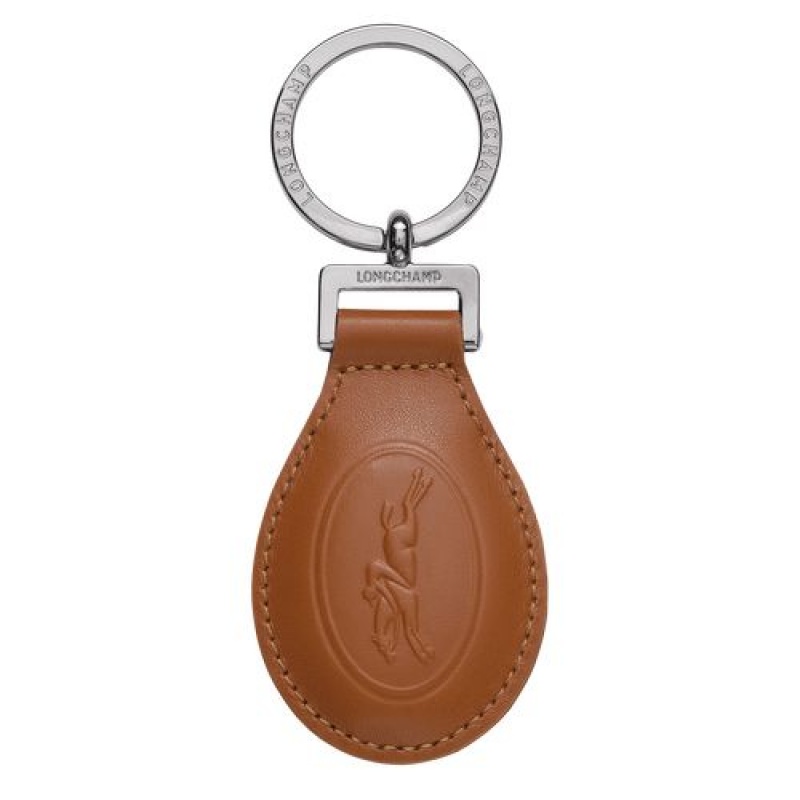 Longchamp Le Foulonne Key-rings Caramel | TBP-802315