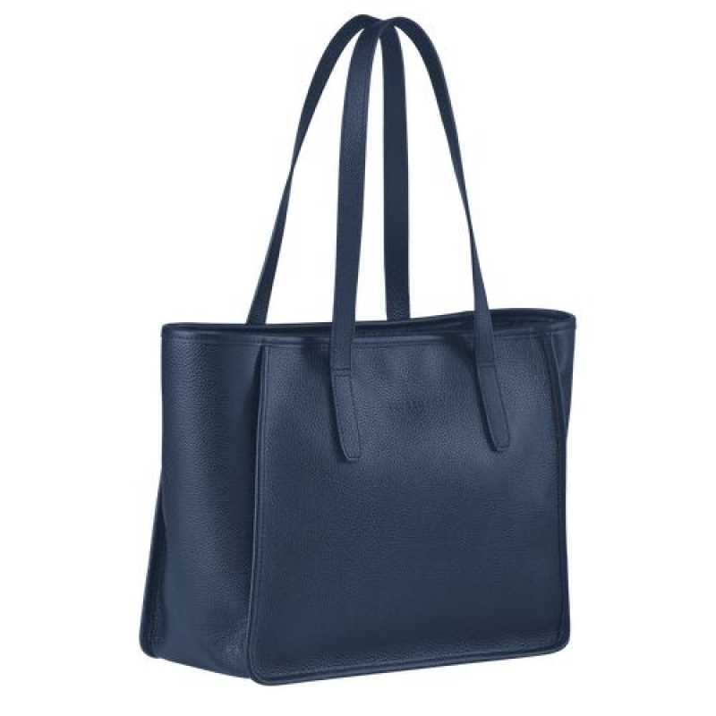 Longchamp Le Foulonne Shoulder bag Navy | NLK-412083