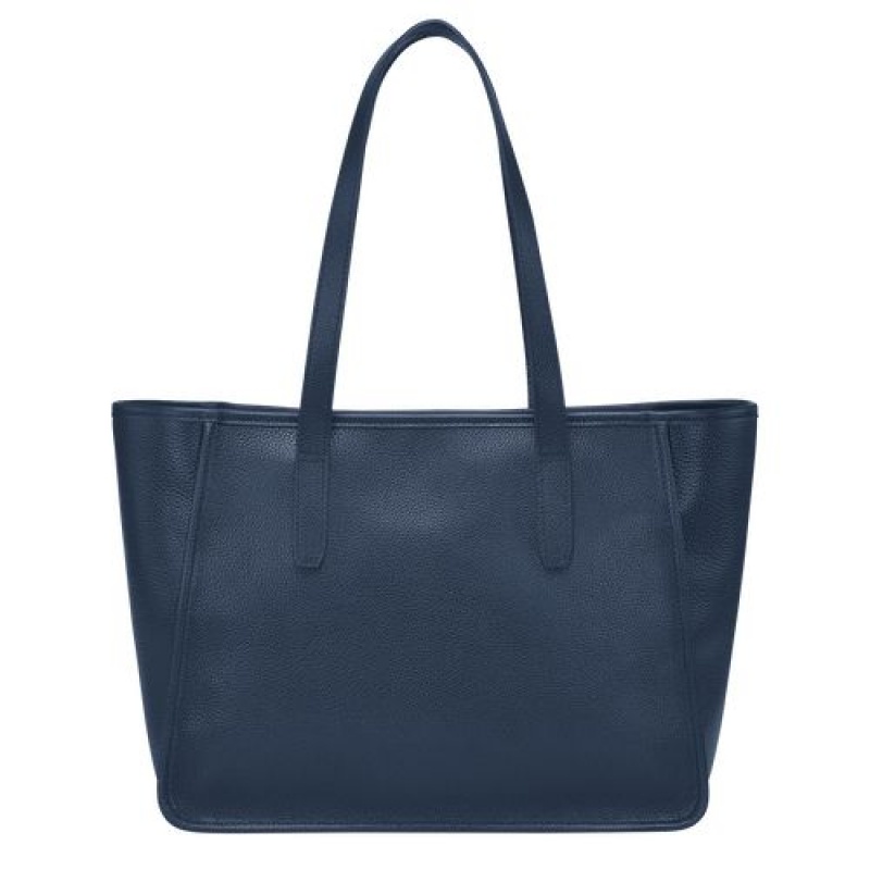 Longchamp Le Foulonne Shoulder bag Navy | NLK-412083