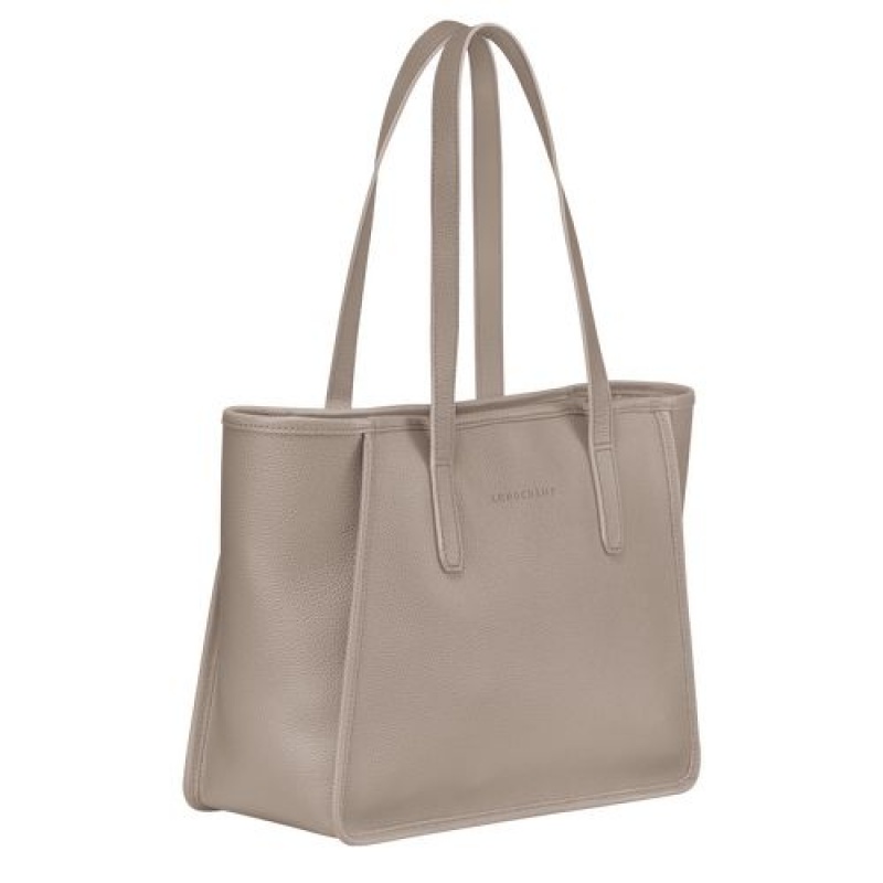 Longchamp Le Foulonne Shoulder bag Turtledove | MCE-398167