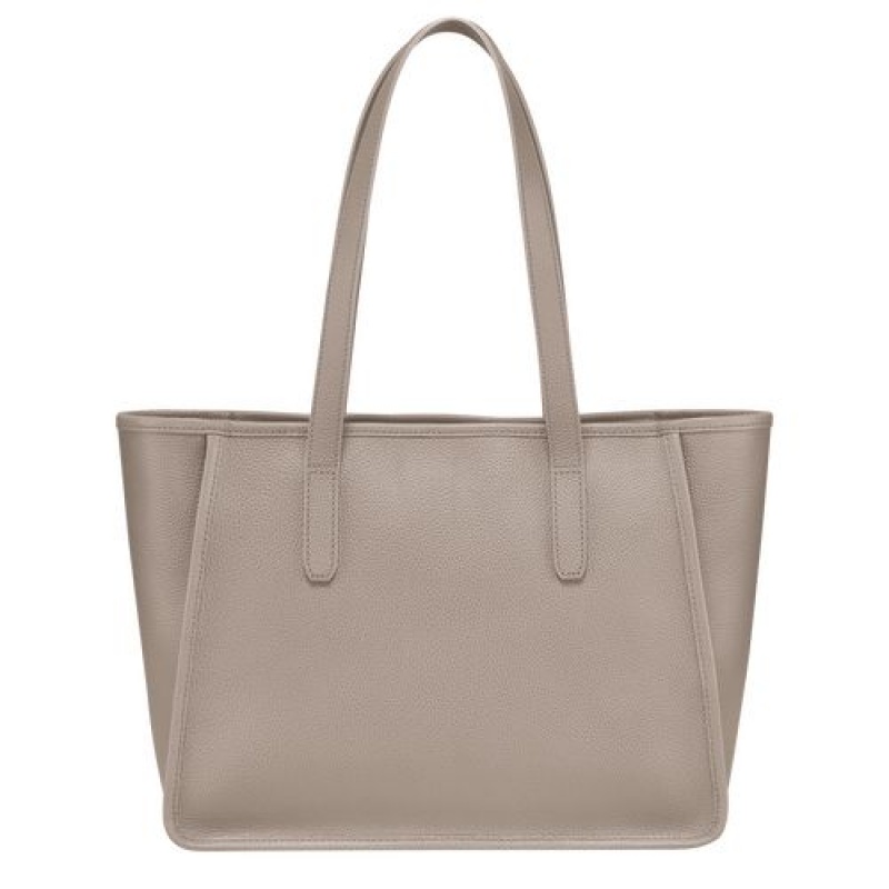 Longchamp Le Foulonne Shoulder bag Turtledove | MCE-398167