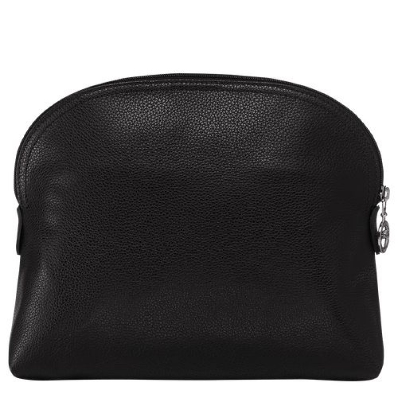 Longchamp Le Foulonne Toiletry case Black | CDV-806794