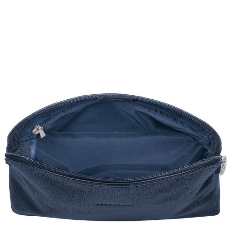 Longchamp Le Foulonne Toiletry case Navy | SQM-259743