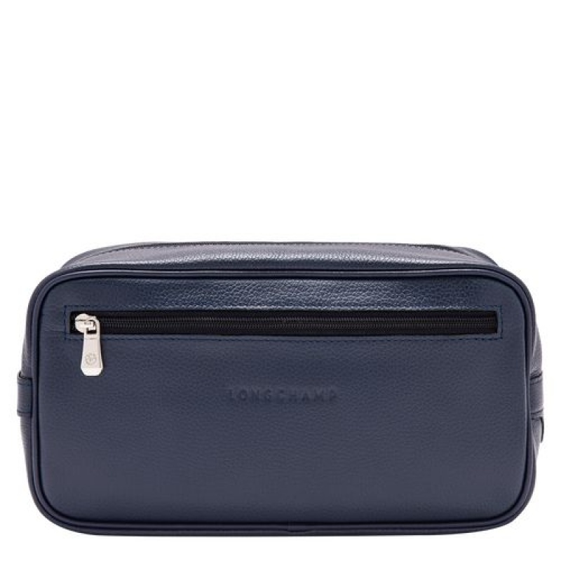 Longchamp Le Foulonne Toiletry case Navy | SPW-146853