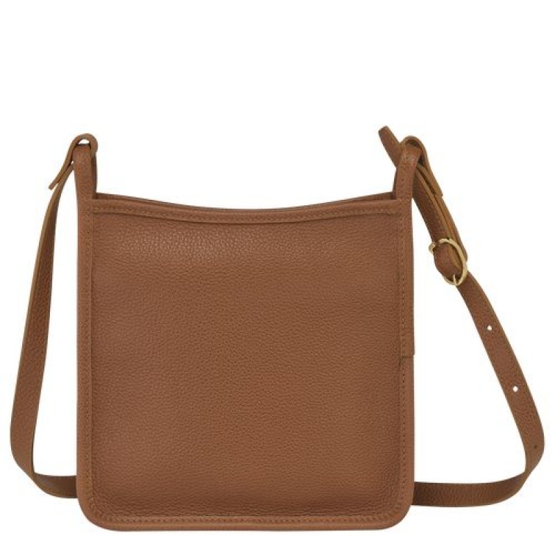 Longchamp Le Foulonne Zipped crossbody bag S Caramel | JZX-718032