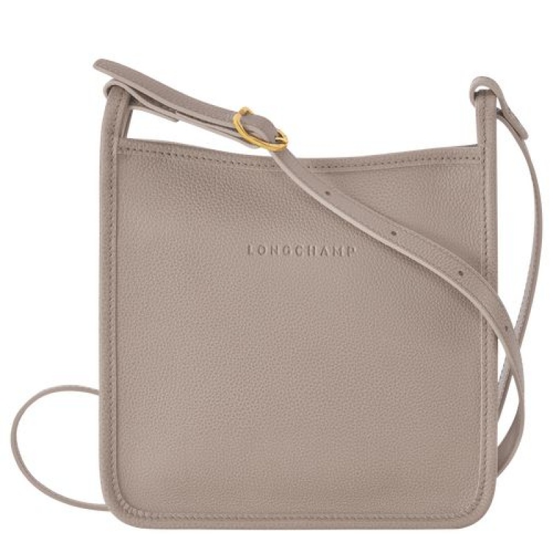 Longchamp Le Foulonne Zipped crossbody bag S Turtledove | BIA-789541