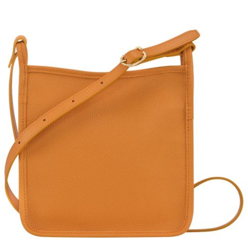 Longchamp Le Foulonne Zipped crossbody bag S Saffron | PVQ-649073