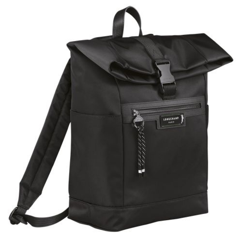 Longchamp Le Pliage Energy Backpack Black | LGX-421593