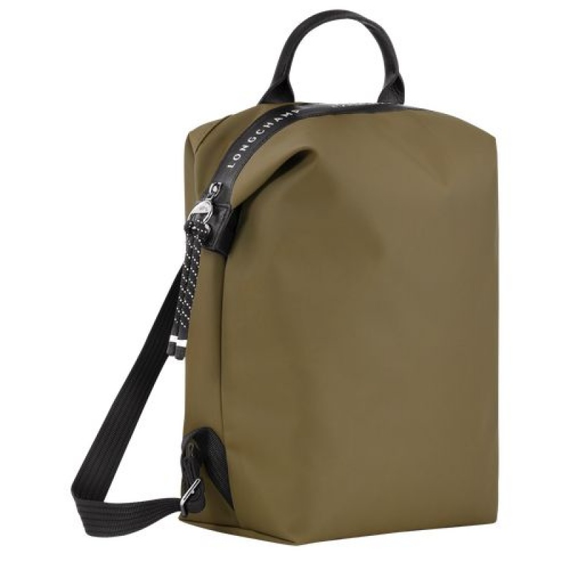 Longchamp Le Pliage Energy Backpack Khaki | IVW-962158