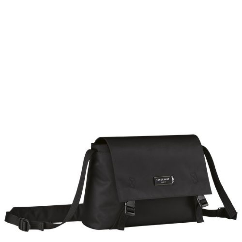 Longchamp Le Pliage Energy Crossbody bag M Black | FCB-478196