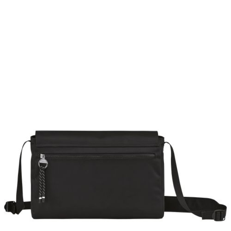 Longchamp Le Pliage Energy Crossbody bag M Black | FCB-478196