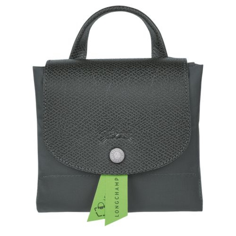 Longchamp Le Pliage Green Backpack Graphite | FSN-397841