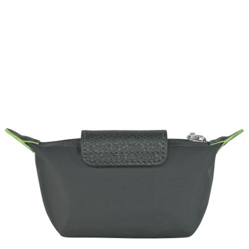 Longchamp Le Pliage Green Coin purse Graphite | UXT-086251