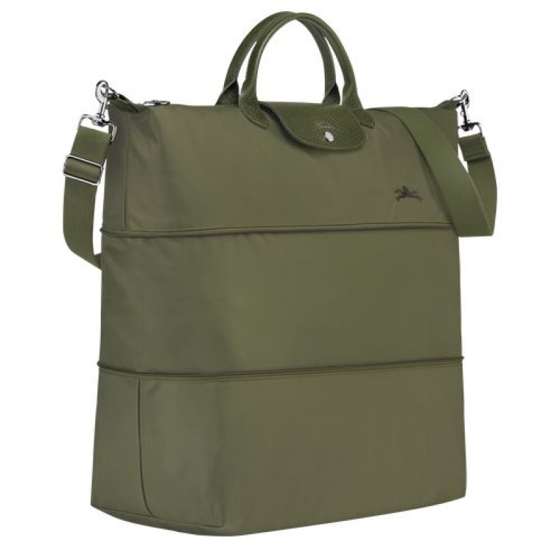 Longchamp Le Pliage Green Travel bag expandable Forest | AUF-324897