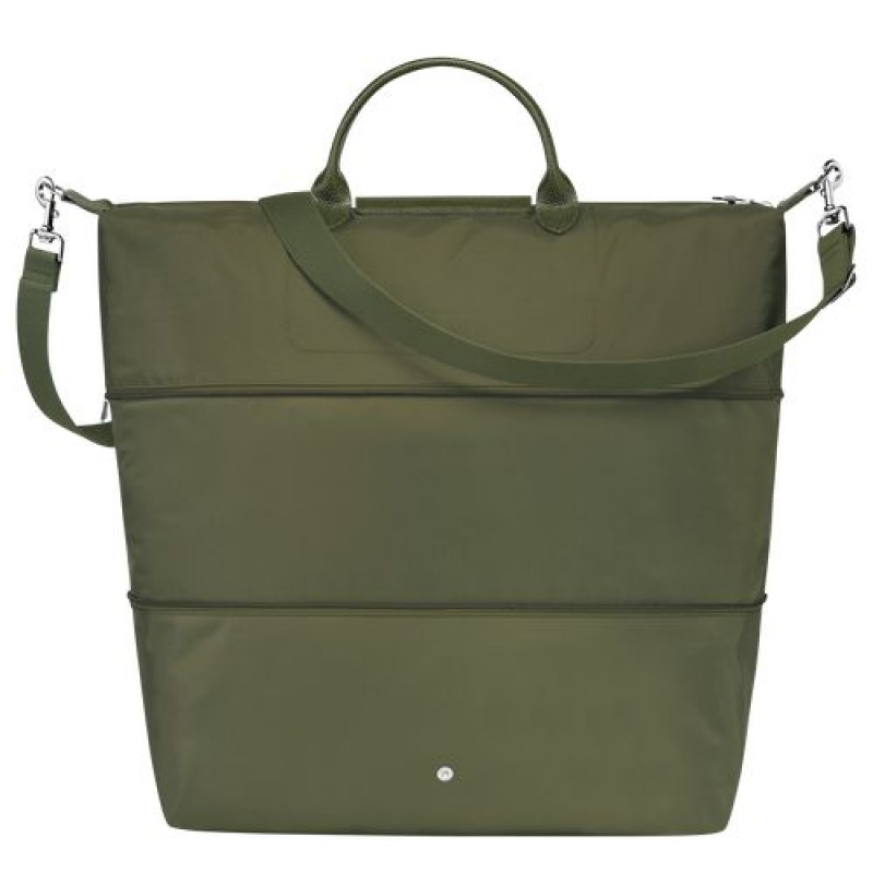 Longchamp Le Pliage Green Travel bag expandable Forest | AUF-324897