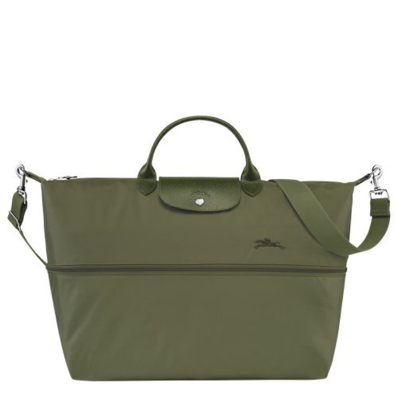 Longchamp Le Pliage Green Travel bag expandable Forest | AUF-324897