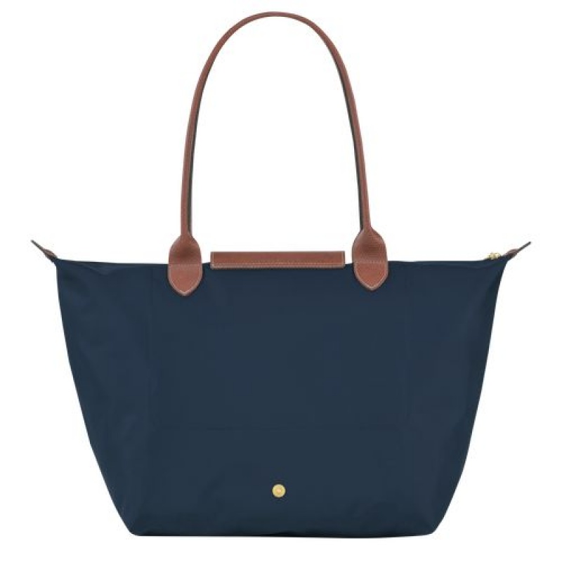 Longchamp Le Pliage Original Shoulder bag L Navy | JQF-068417