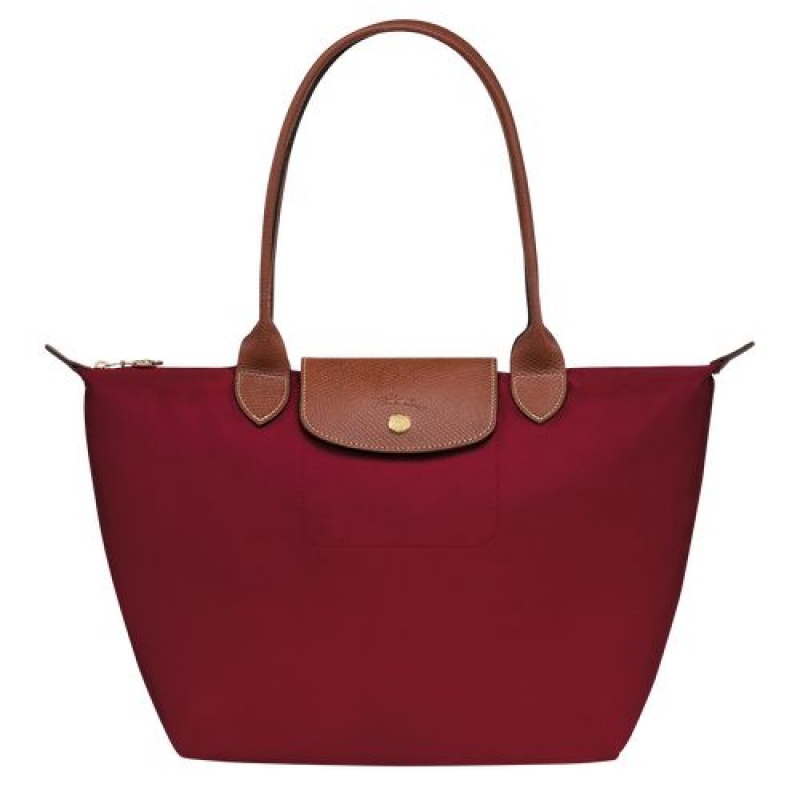 Longchamp Le Pliage Original Shoulder bag S Red | JLQ-104926