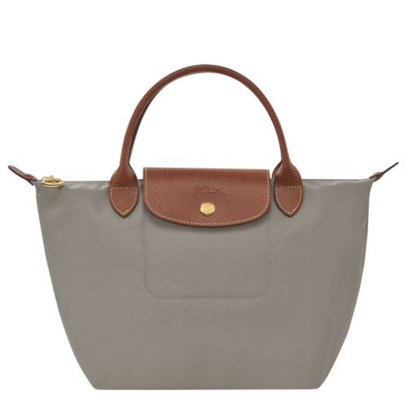 Longchamp Le Pliage Original Top handle bag S Turtledove | PDQ-416705