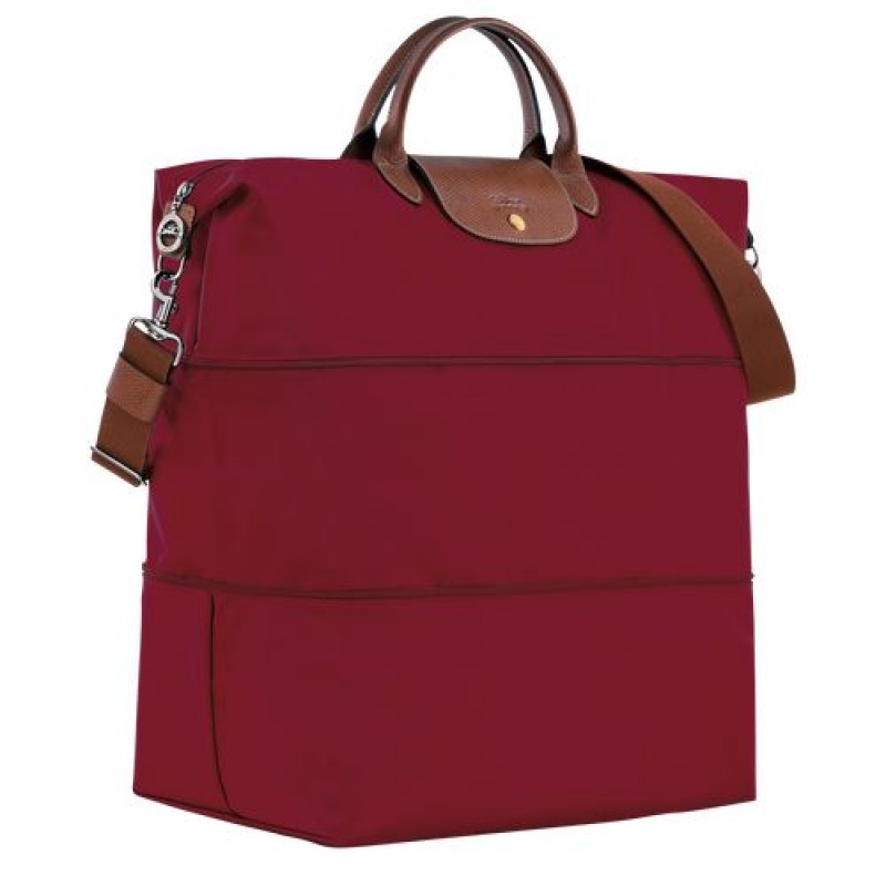 Longchamp Le Pliage Original Travel bag expandable Red | JYG-538106