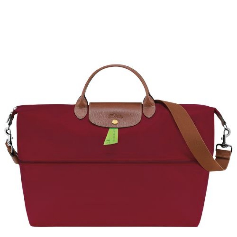 Longchamp Le Pliage Original Travel bag expandable Red | JYG-538106