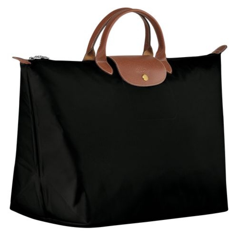 Longchamp Le Pliage Original Travel bag L Black | CRE-627459