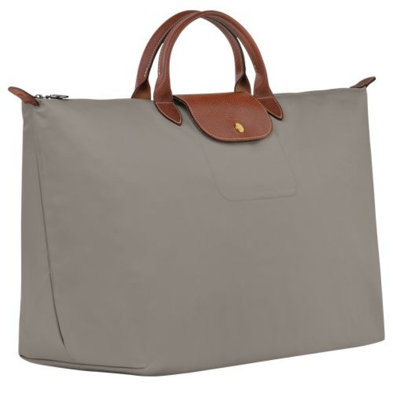 Longchamp Le Pliage Original Travel bag L Turtledove | MEF-890235