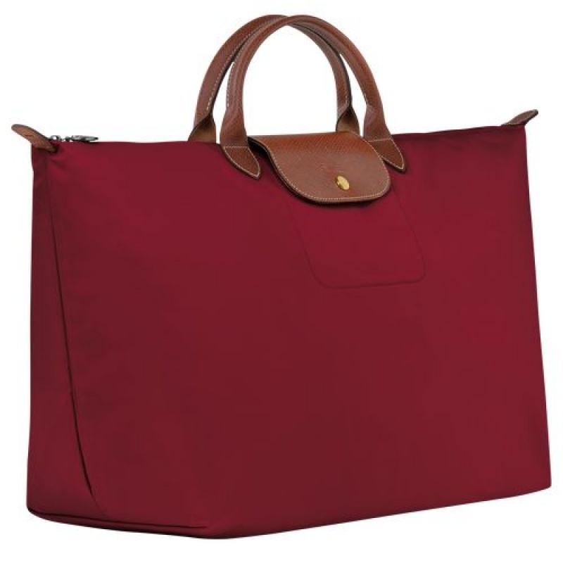 Longchamp Le Pliage Original Travel bag L Red | YJV-548730