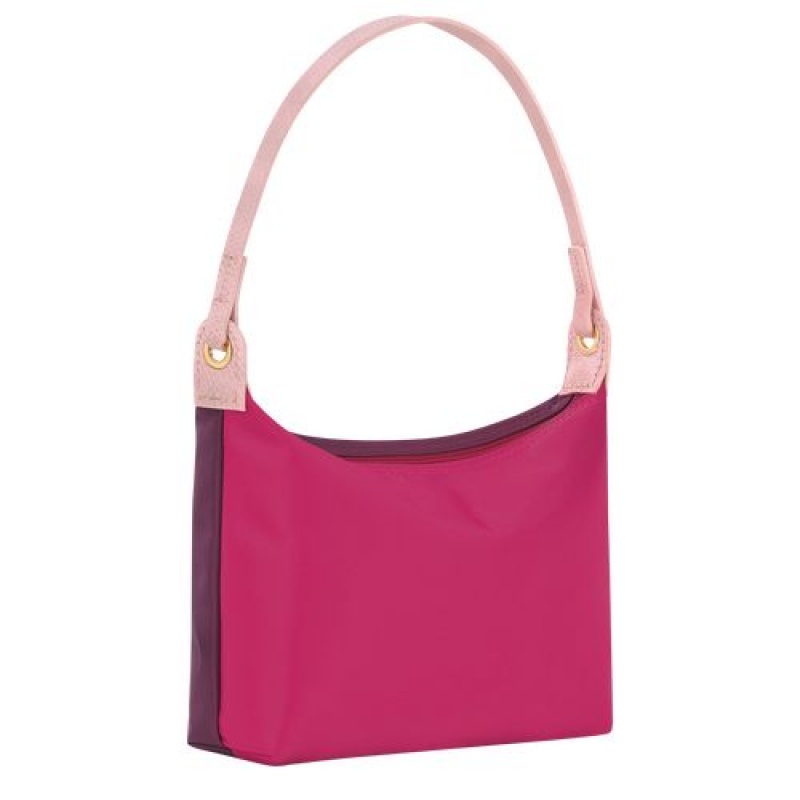 Longchamp Le Pliage Re-Play Shoulder bag Fuchsia | VXP-814329