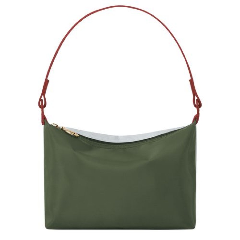 Longchamp Le Pliage Re-Play Shoulder bag Khaki | SYM-847630