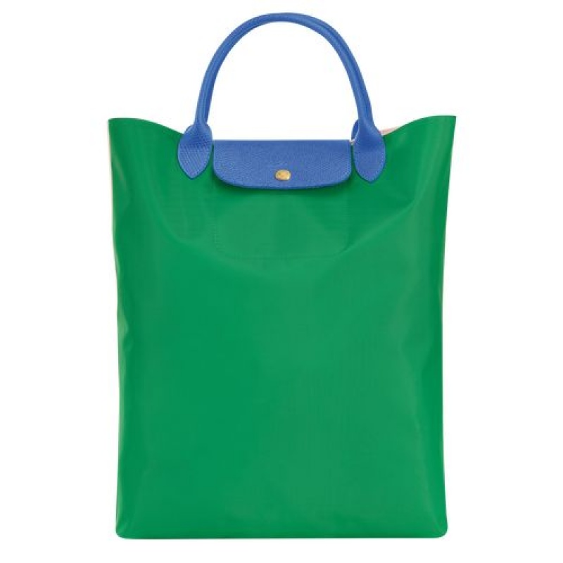 Longchamp Le Pliage Re-Play Top handle bag Green | KUJ-486129