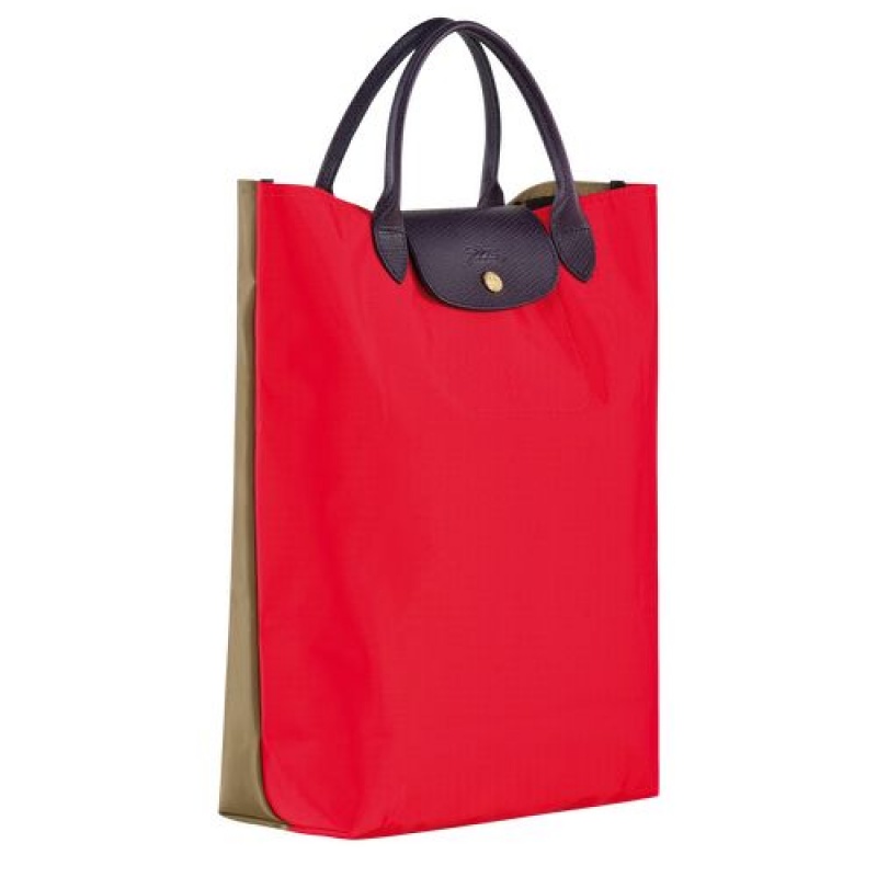 Longchamp Le Pliage Re-Play Top handle bag Red Kiss | KMV-915687