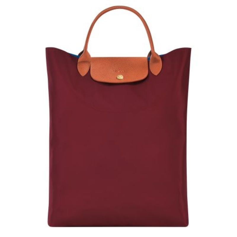 Longchamp Le Pliage Re-Play Top handle bag Red Lacquer | YJF-795328