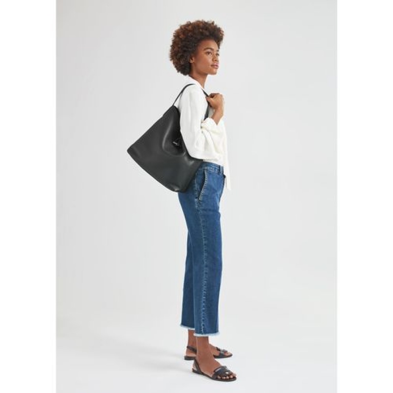 Longchamp Roseau Essential Hobo bag Navy | CVF-905862