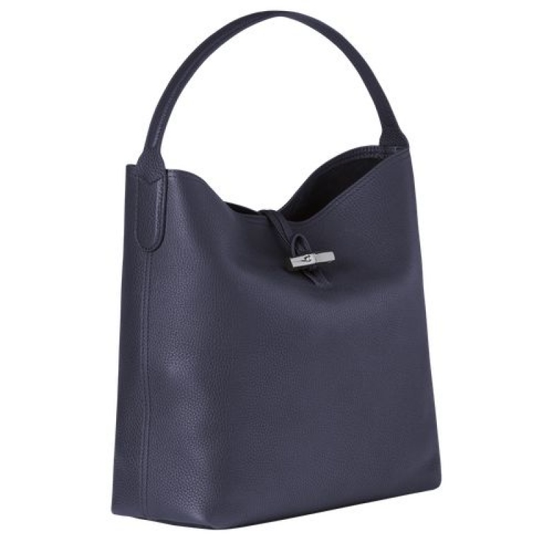 Longchamp Roseau Essential Hobo bag Navy | CVF-905862