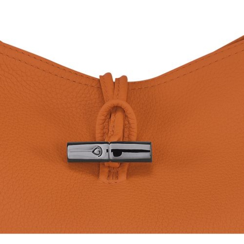 Longchamp Roseau Essential Hobo bag Saffron | IXU-471026