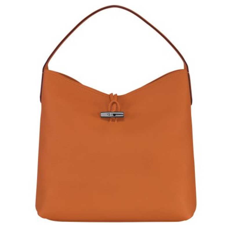 Longchamp Roseau Essential Hobo bag Saffron | IXU-471026