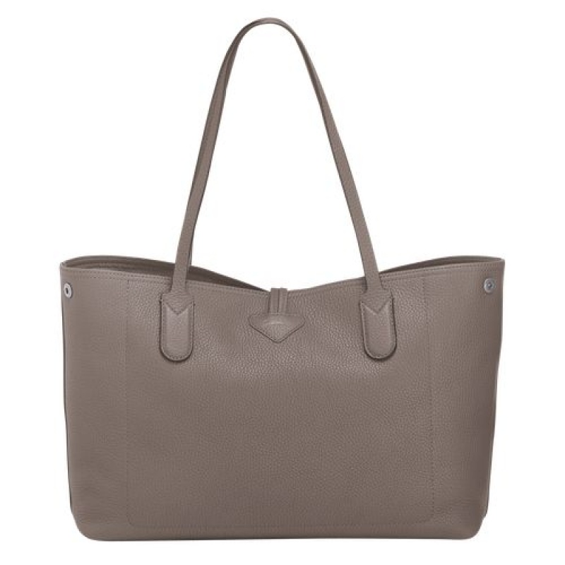 Longchamp Roseau Essential Shoulder bag Grey | IHW-163498