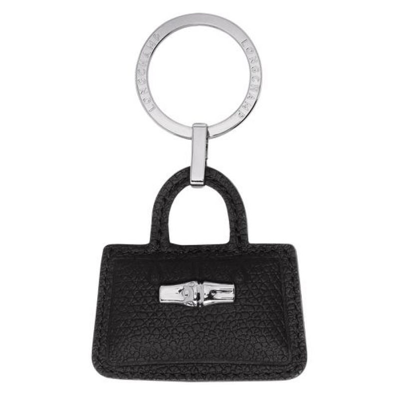 Longchamp Roseau Key-rings Black | GCK-187632