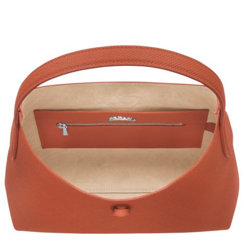 Longchamp Roseau Shoulder bag M Brick | VIS-183065