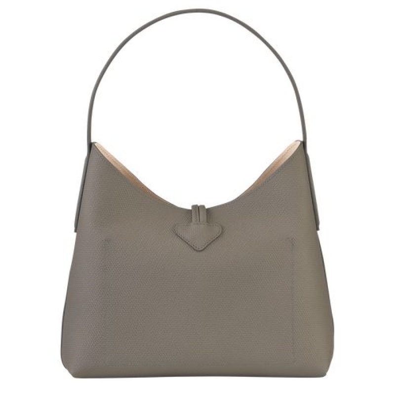 Longchamp Roseau Shoulder bag M Turtledove | WRA-538970