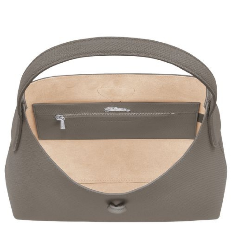 Longchamp Roseau Shoulder bag M Turtledove | WRA-538970