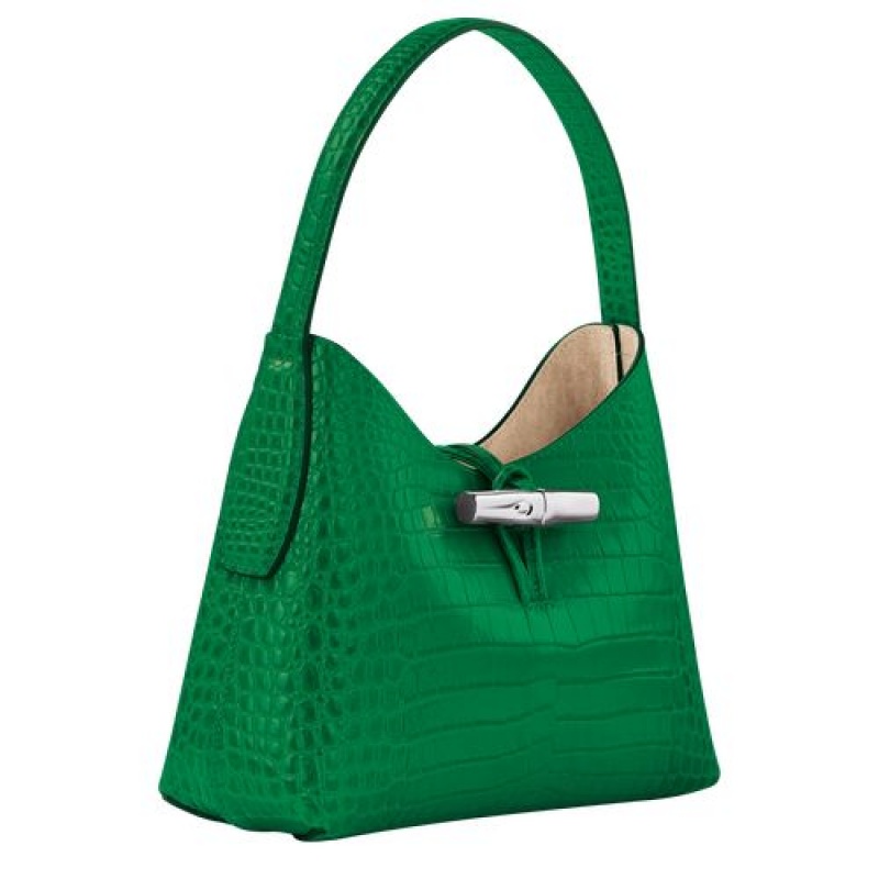 Longchamp Roseau Shoulder bag XS Green | IJV-071865