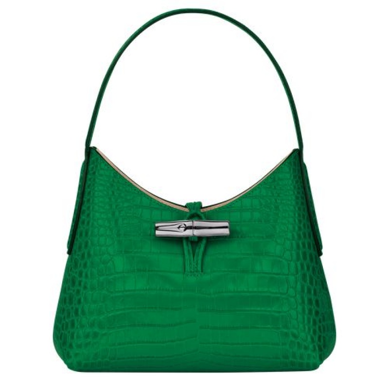 Longchamp Roseau Shoulder bag XS Green | IJV-071865