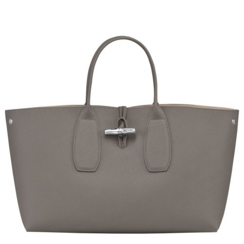 Longchamp Roseau Top handle bag L Turtledove | RGF-917520