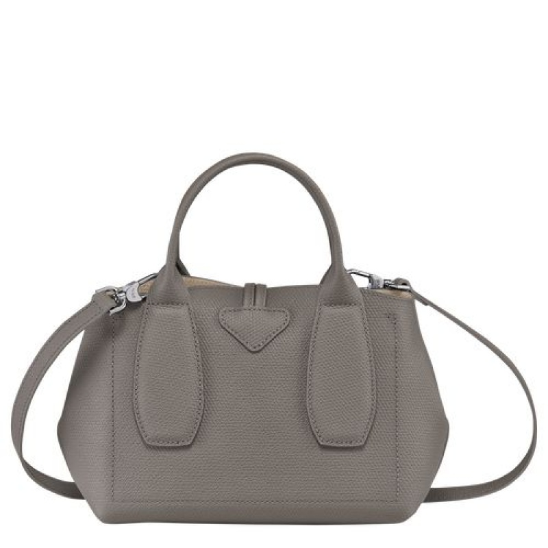 Longchamp Roseau Top handle bag S Turtledove | ZMC-928045